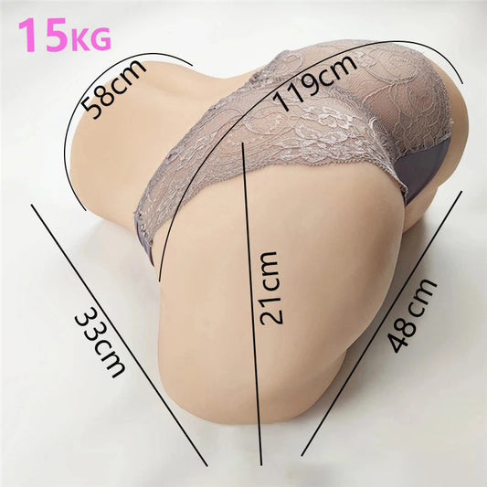 Jouets Sexuels Sexy pour Homme, Beurre de Sein, Anus, Cul Réaliste, Masturbateur Masculin, Vrai Vagin, Chatte de Poche, Produits pour Adultes
